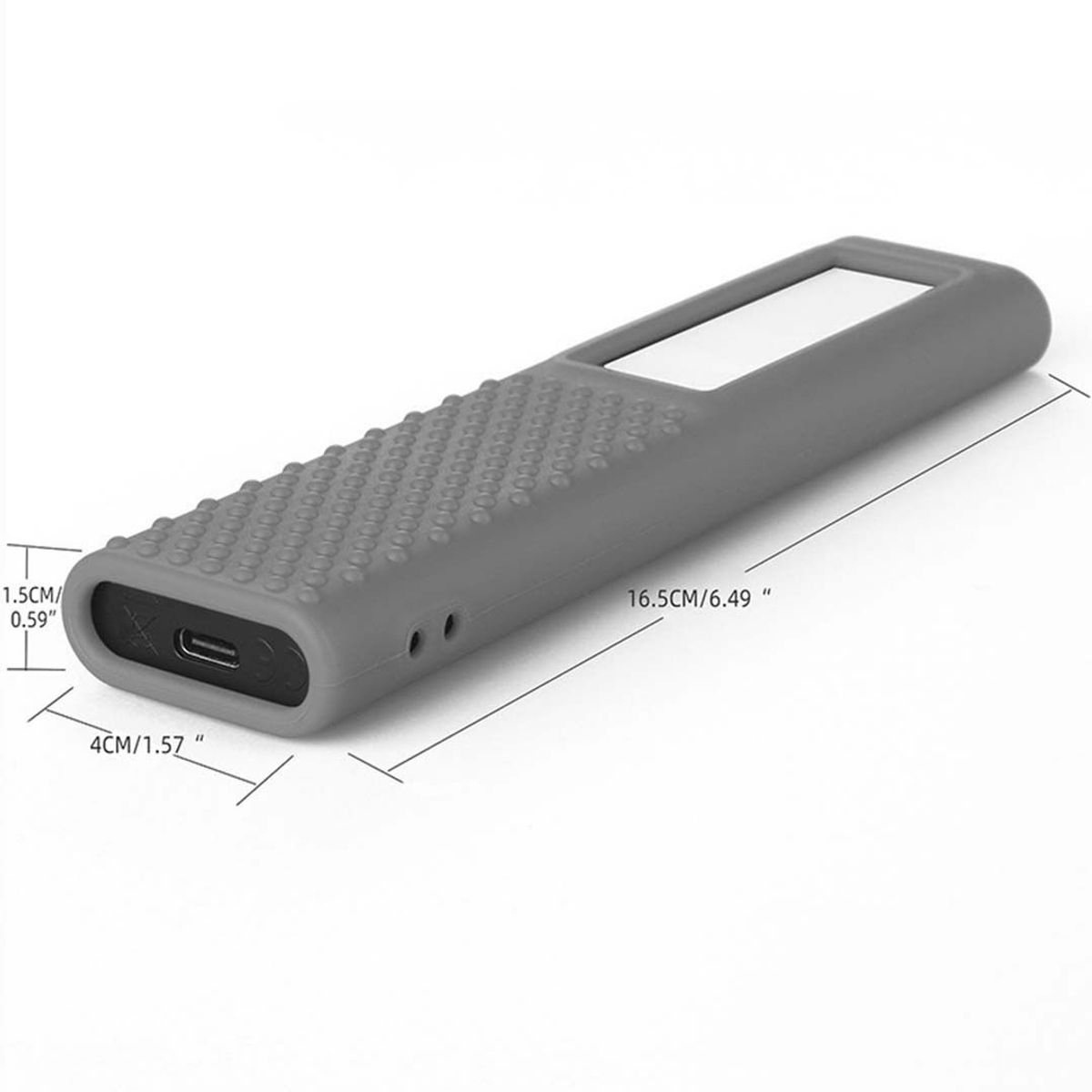 CASE - Funda de Silicona Control Samsung Qled Solar 2021 – Gris