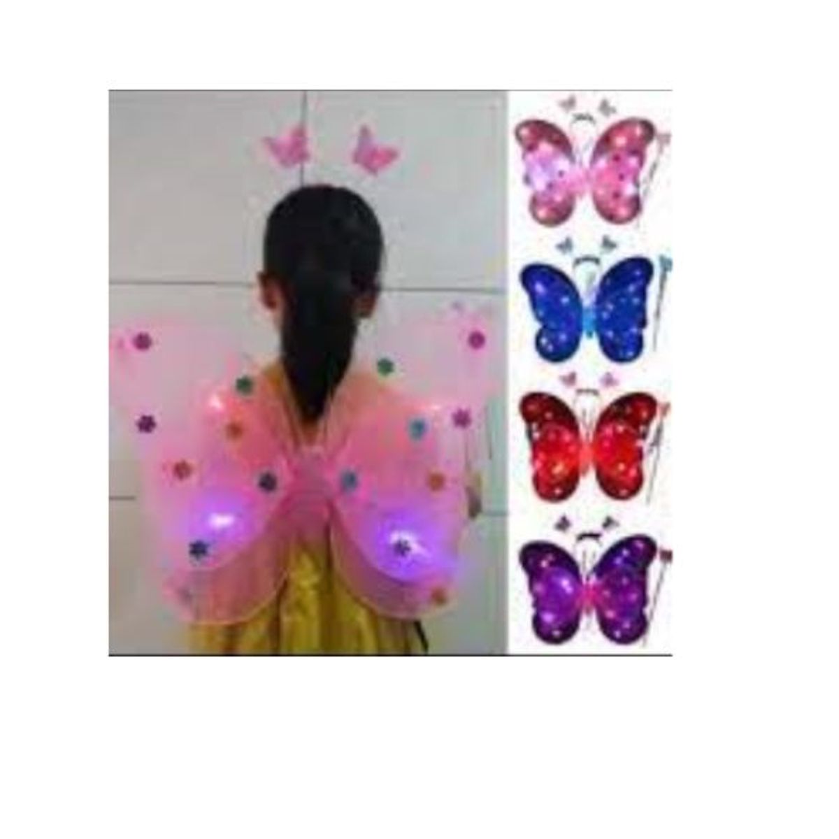 GENERICO - Alitas mariposa luminosa vinchavarita