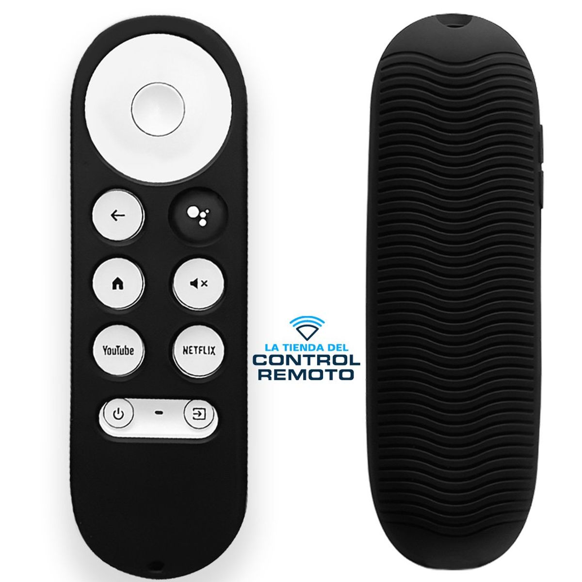 CASE - Funda Protector Control Google Chromecast 4 – Negro