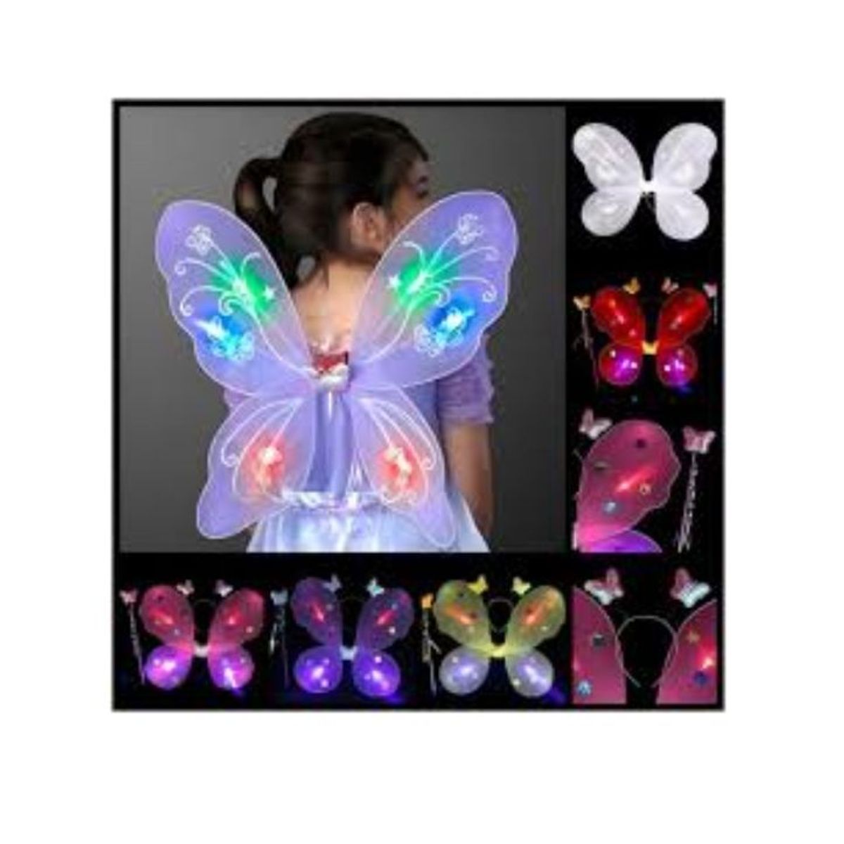 GENERICO - Alitas mariposa luminosa vinchavarita