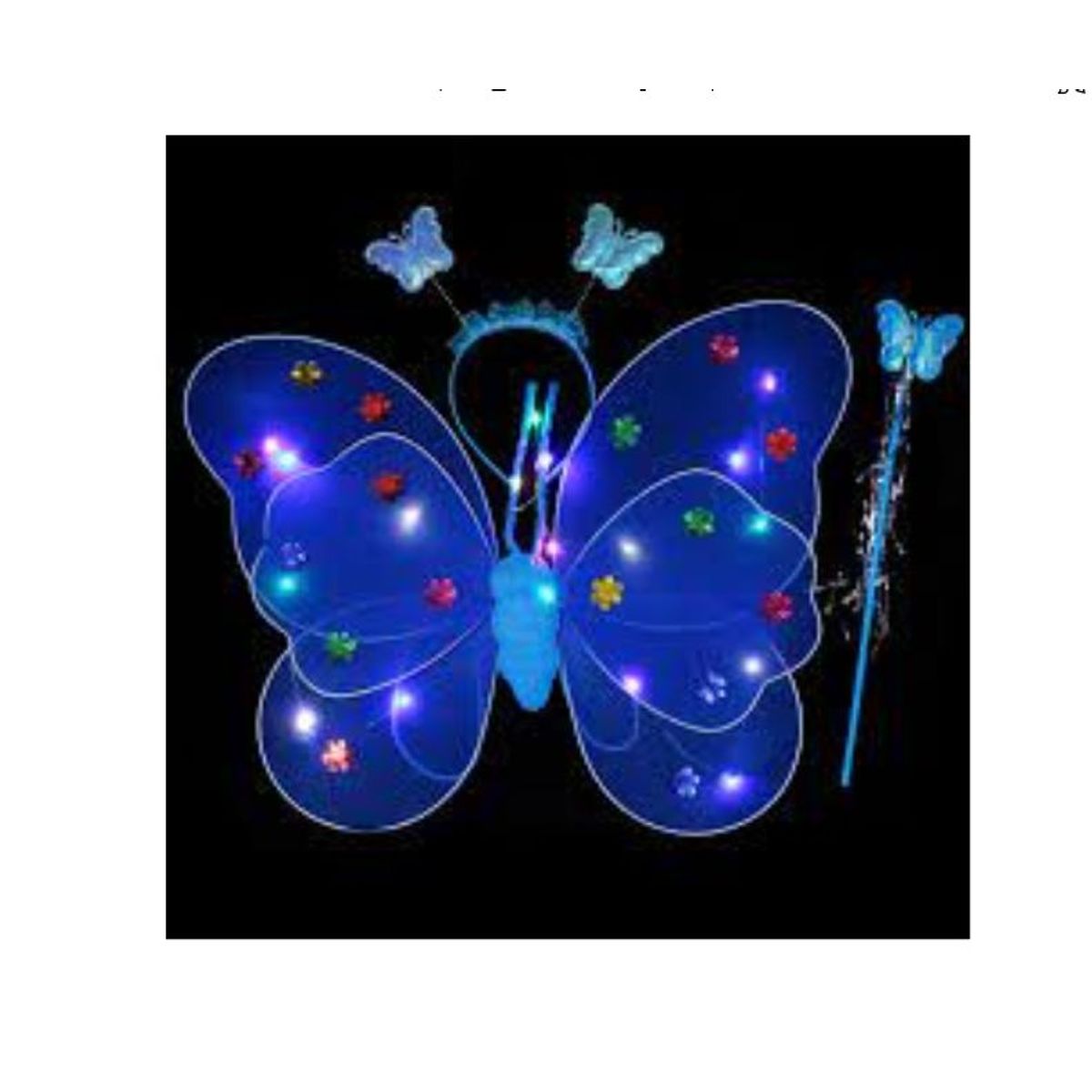 GENERICO - Alitas mariposa luminosa vinchavarita