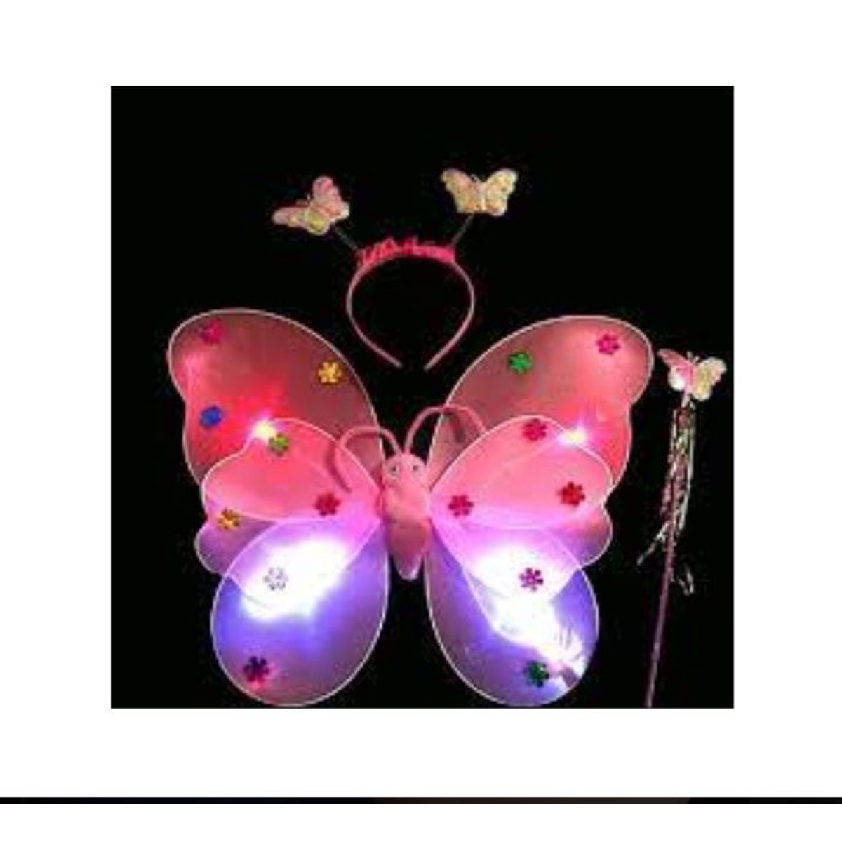 GENERICO - Alitas mariposa luminosa vinchavarita