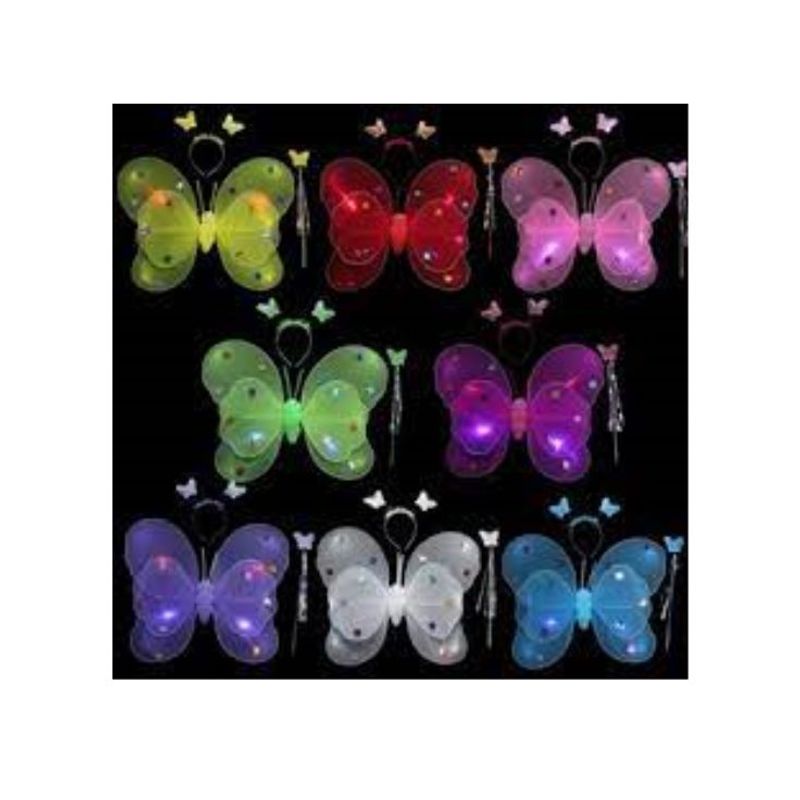 GENERICO - Alitas mariposa luminosa vinchavarita