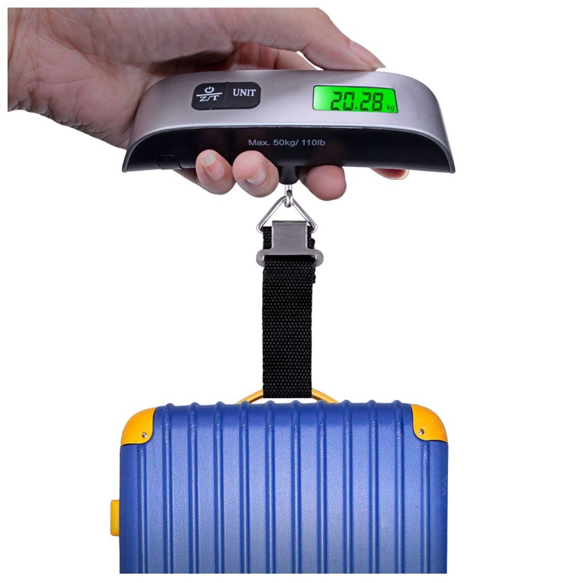 OEM - Balanza Digital Para Equipaje Maleta Viaje Portátil - 50kg