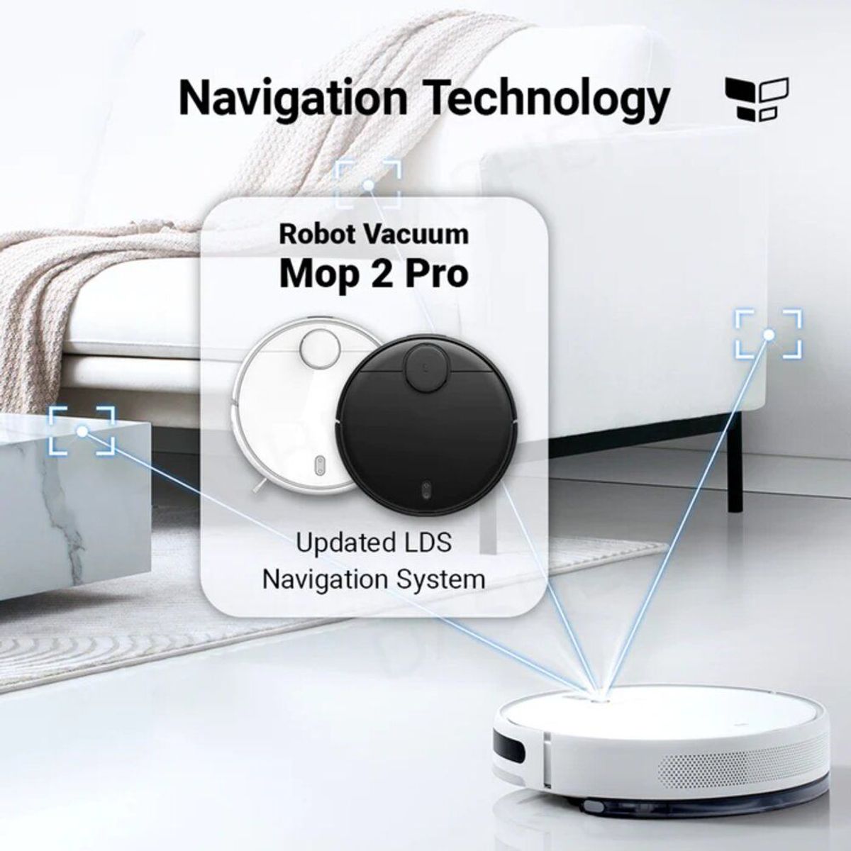 GENERICO - Kit de Repuestos para Robot Aspirador Xiaomi Mop 2 Pro / Mop 2 Lite