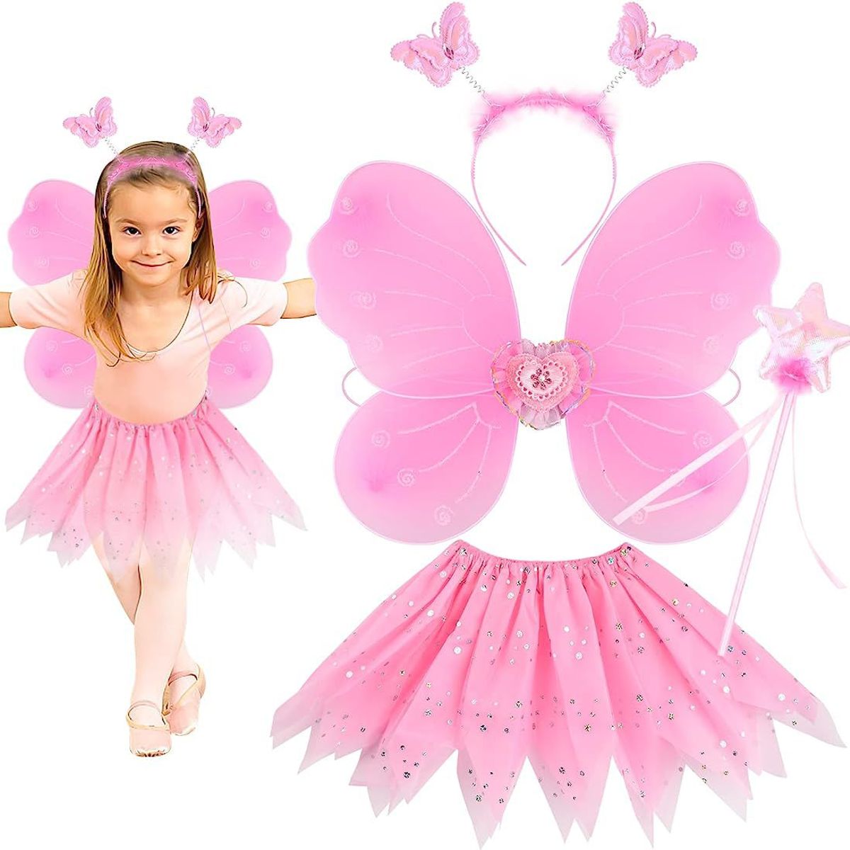 GENERICO - Alitas mariposa luminosa vinchavarita