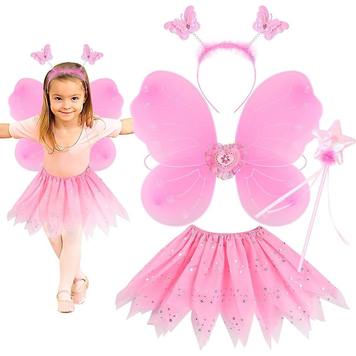 GENERICO - Alitas mariposa luminosa vinchavarita