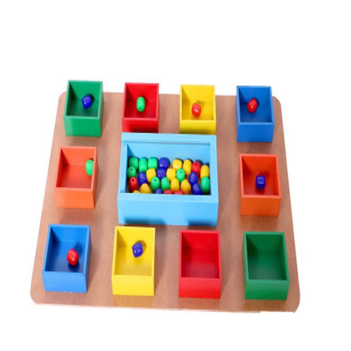 GENERICO - Caja Mackinder material educativo de 100 pcs