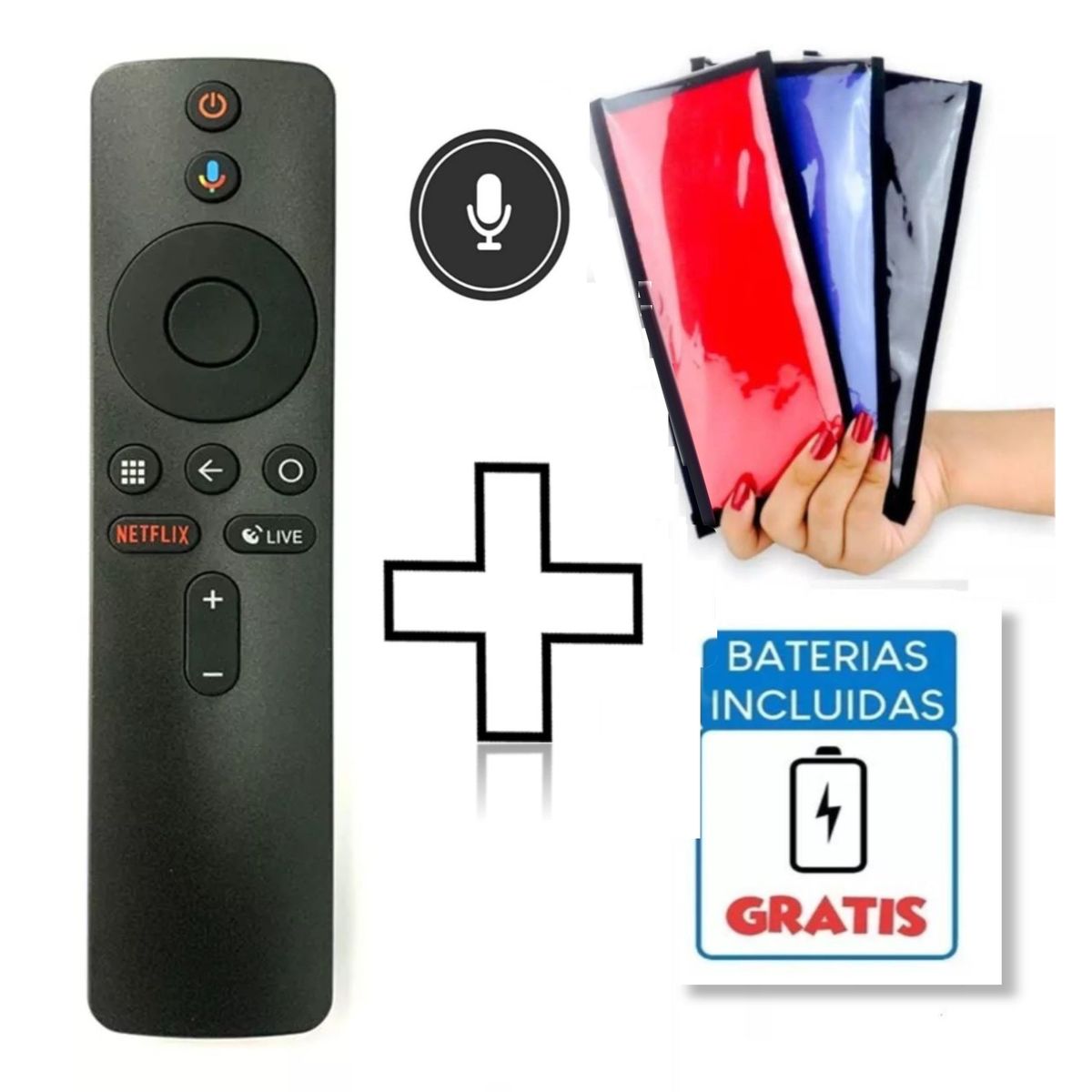 XIAOMI - Control Remoto Para Xiaomi Mi Box S 4k 2019 Android 8.1 Tv -