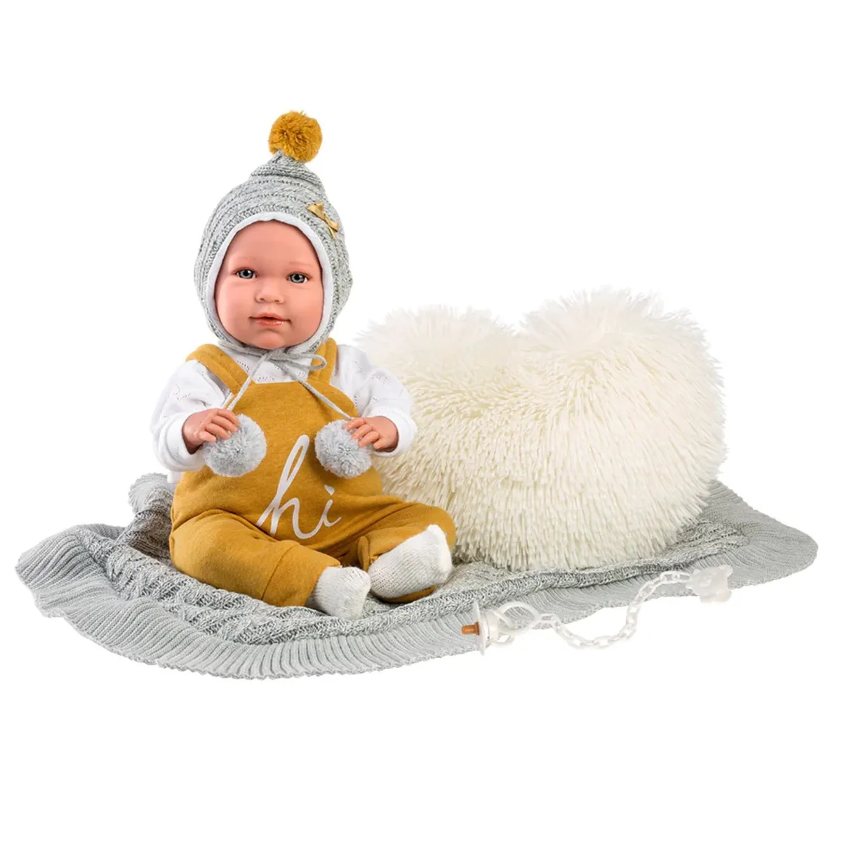 LLORENS - Muñeca Llorens Mimi Llorona 40 cm Toquilla