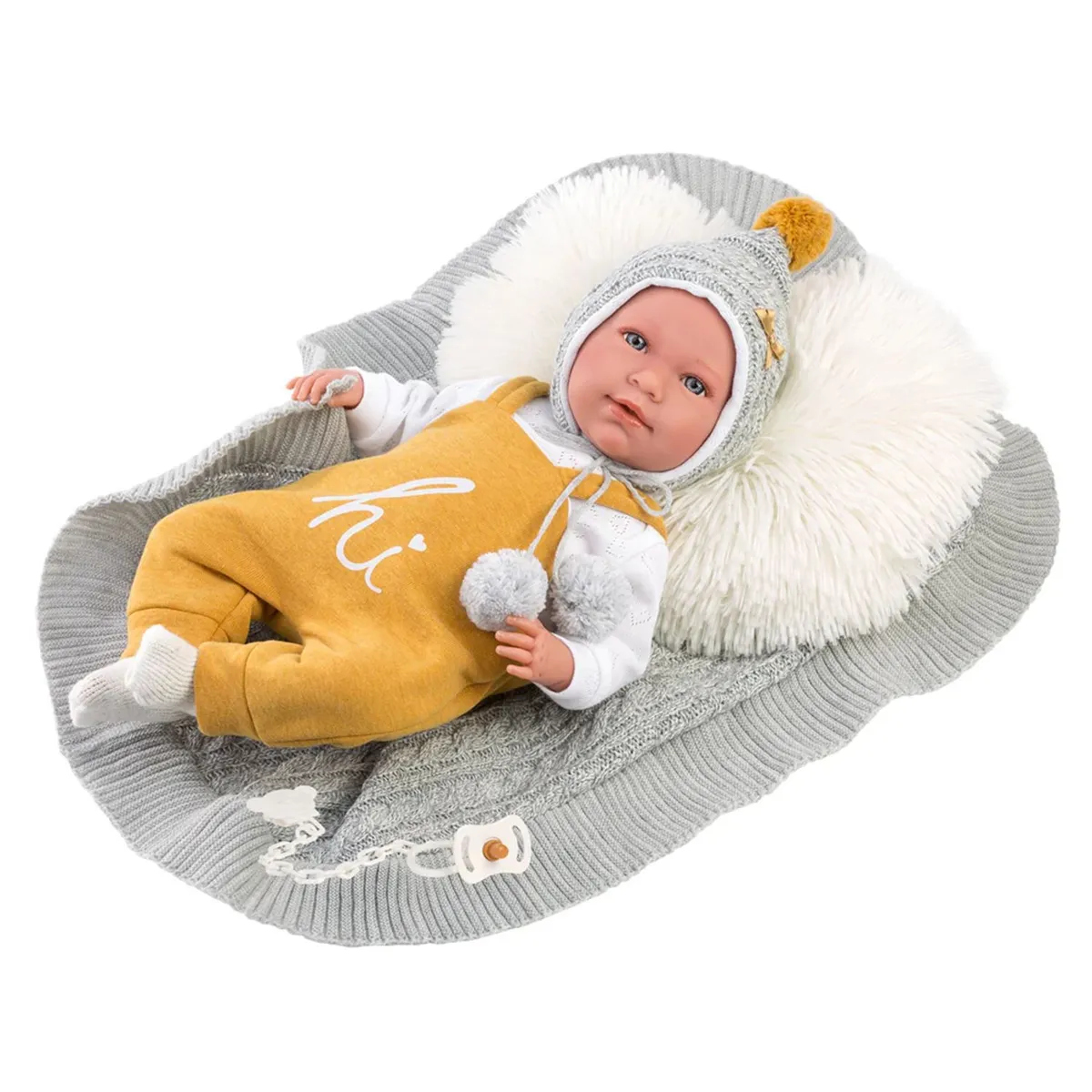 LLORENS - Muñeca Llorens Mimi Llorona 40 cm Toquilla