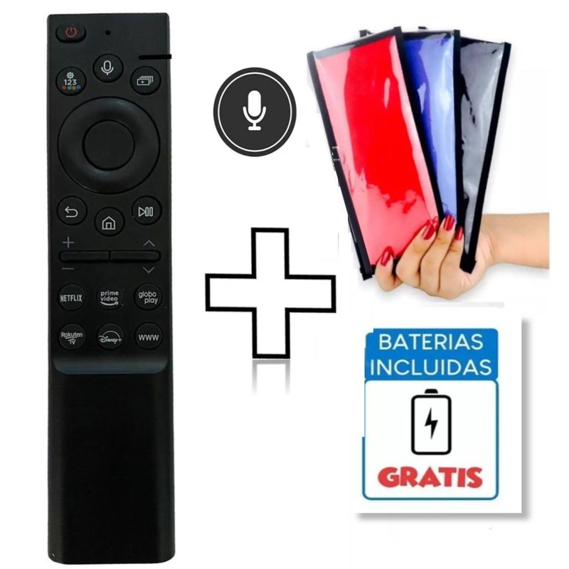 UNIVERSAL - Control Remoto para Tv Samsung Con Comando voz Modelo RM-G2500