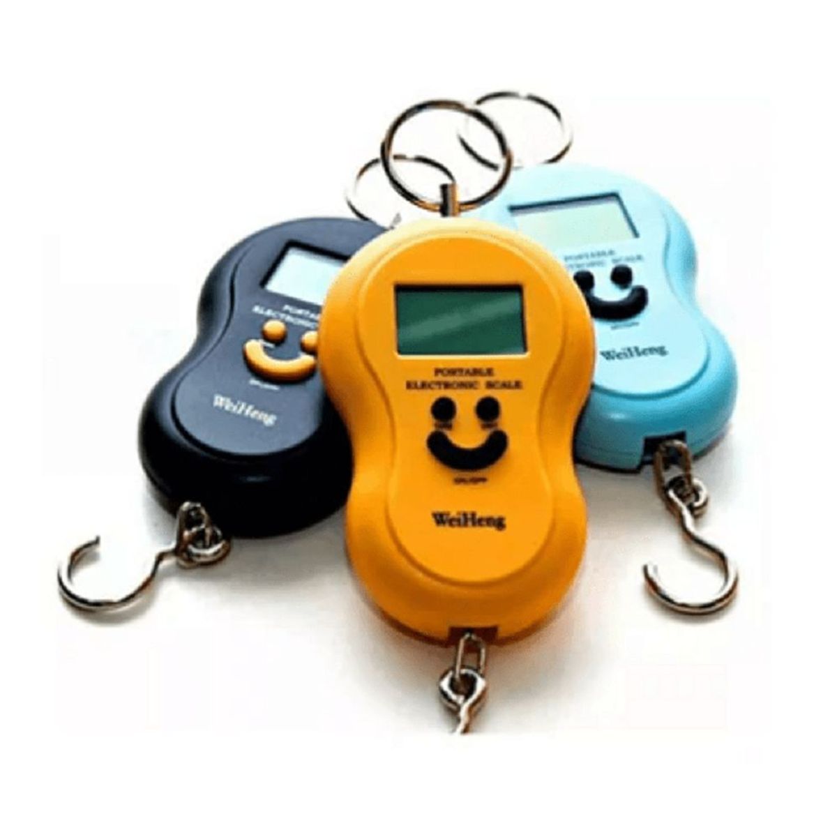 GENERICO - Balanza Colgante Portatil Digital Para Maletas Carita Feliz