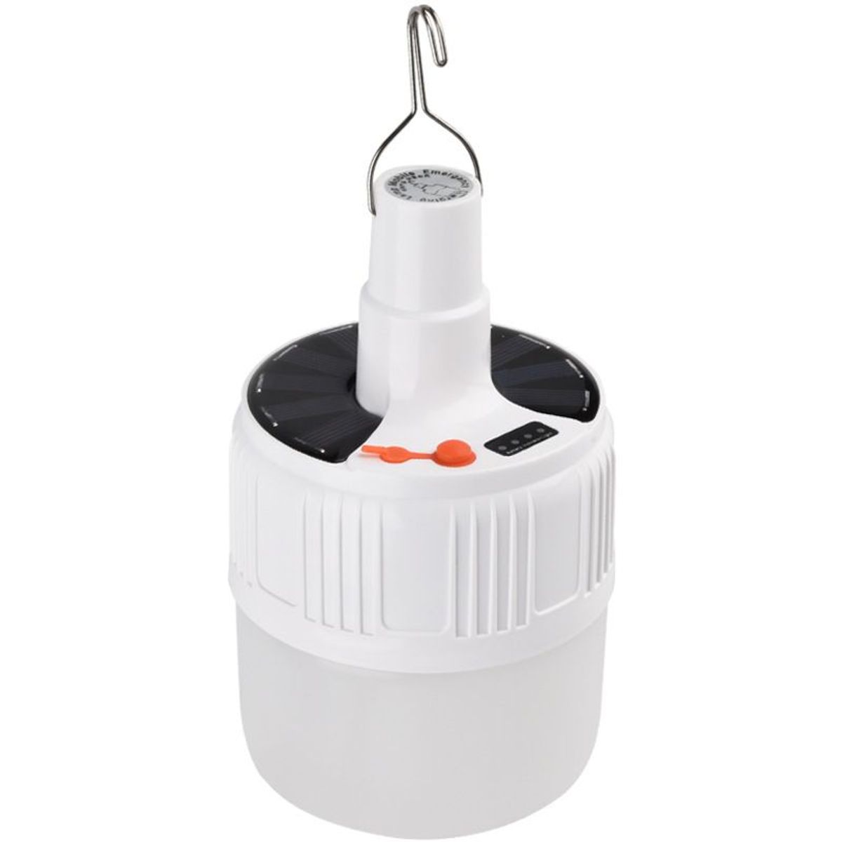 OEM - Lampara Foco LED Solar Recargable Uso Camping Externo Interno