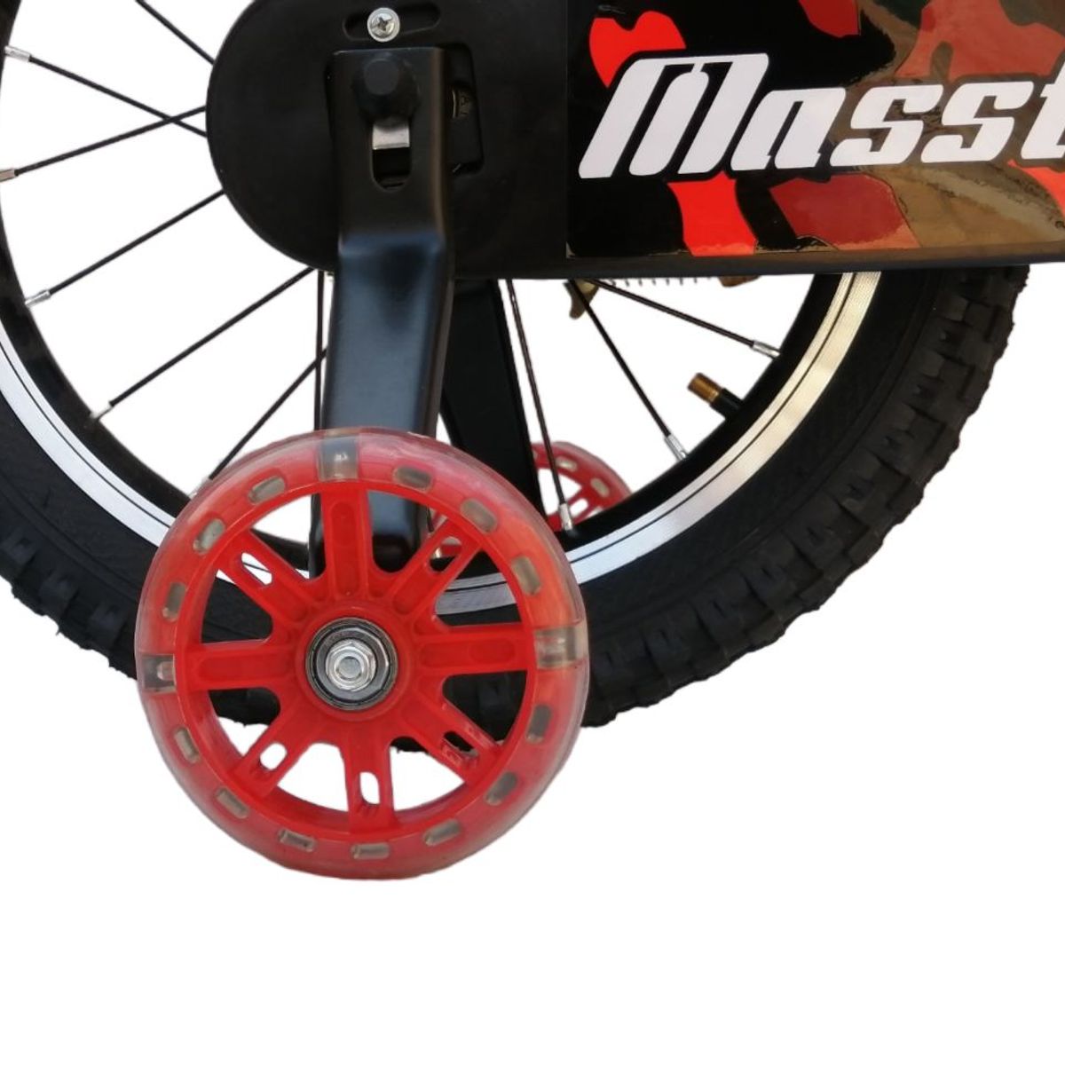 GENERICO - Bicicleta aro 16 Masster rojo