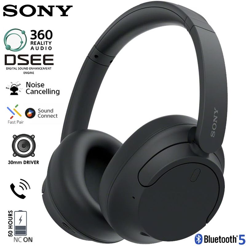 SONY - Sony Audifonos Bluetooth 5.2 Noise cancelling 35hrs Wh-CH720N
