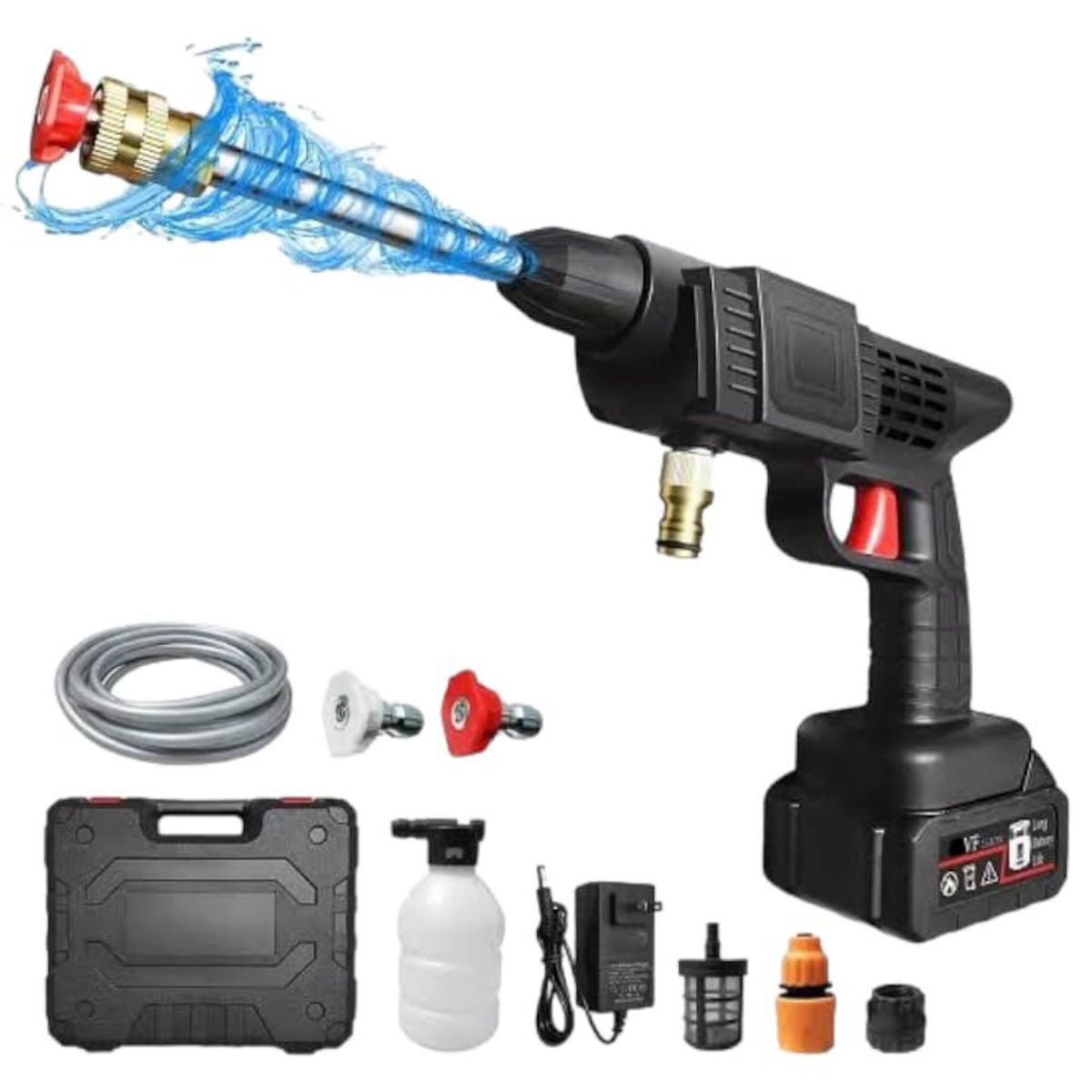 OEM - Pistola Hidrolavadora Presión Inalámbrico Portátil Hidrojet