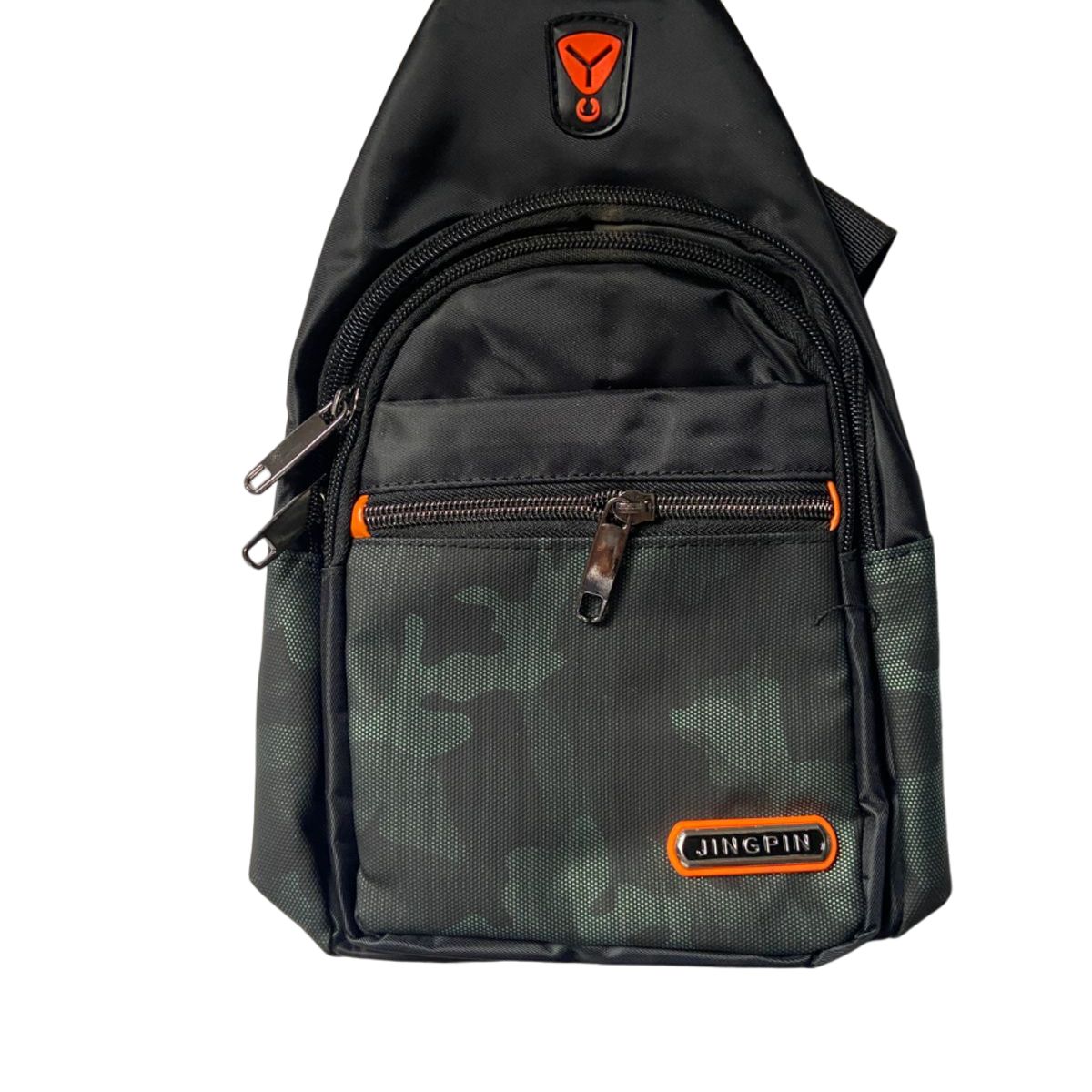 GENERICO - Morral con 4 compartimientos diseño militar Riñonera cruzada