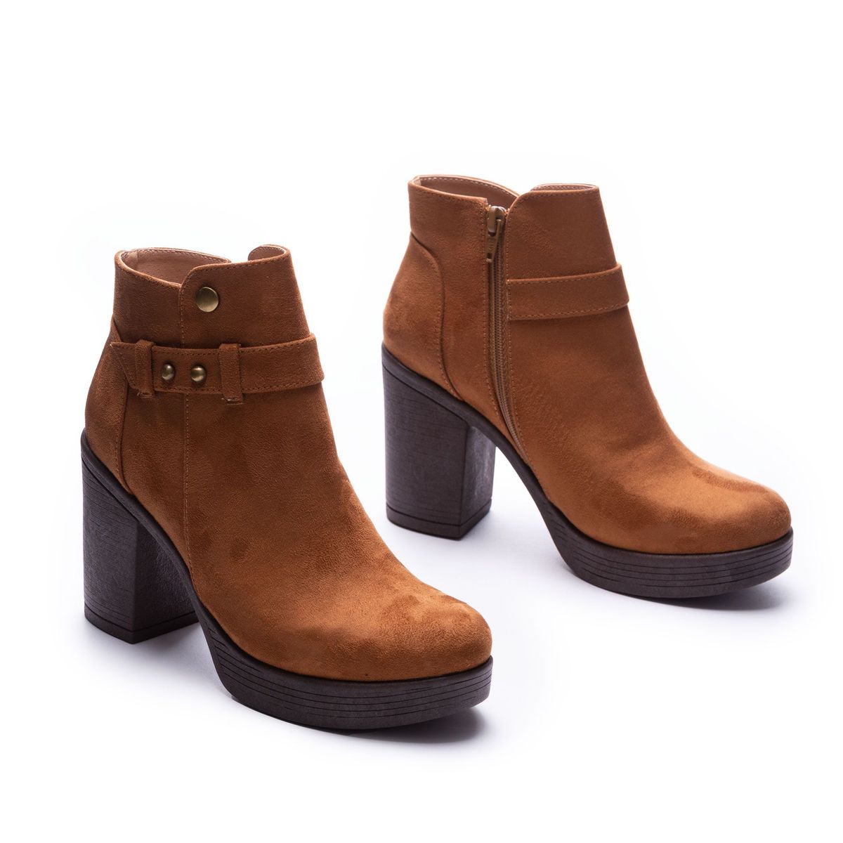 NEBULA - Botines Mildura - Nébula - Camel