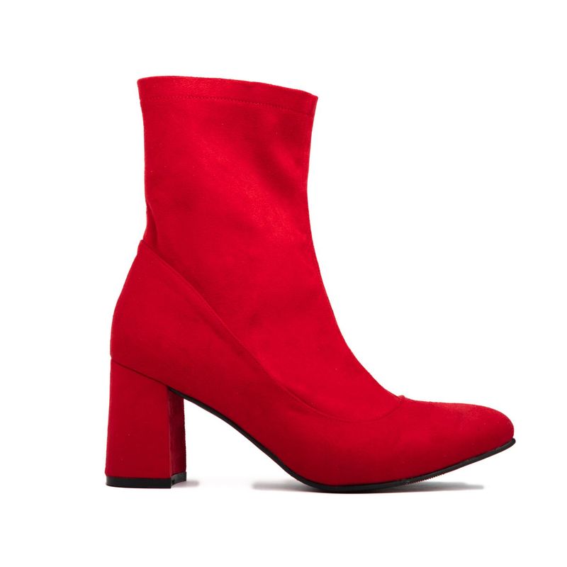 NEBULA - Botines Savaneta - Nébula - Rojo