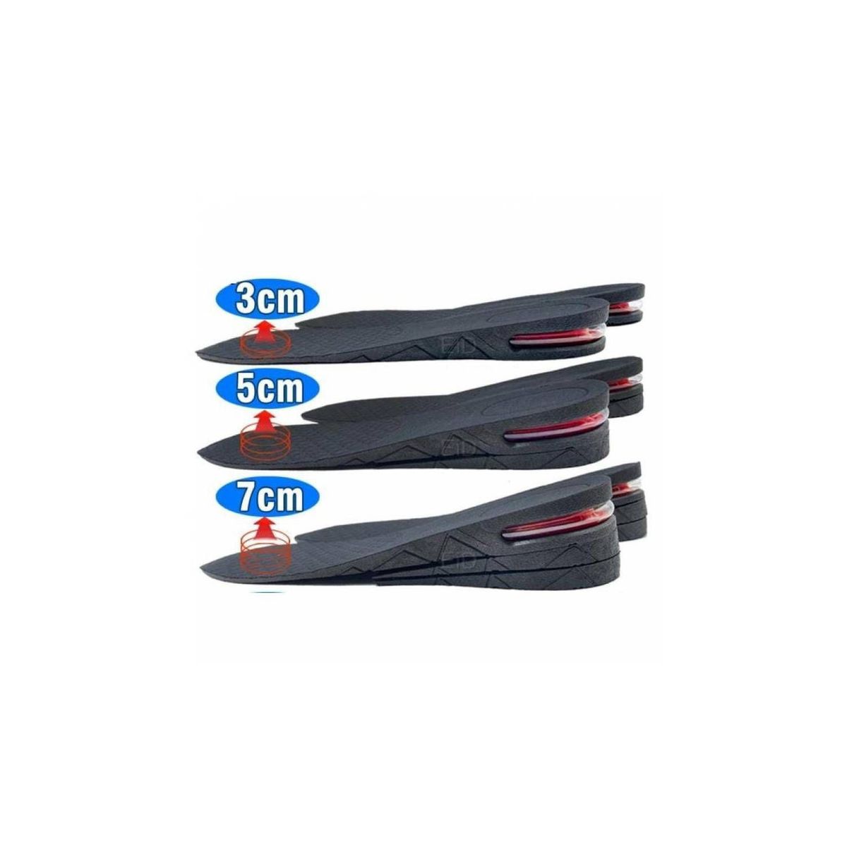 GENERICO - Plantilla Invisible Eleva Crece Estatura