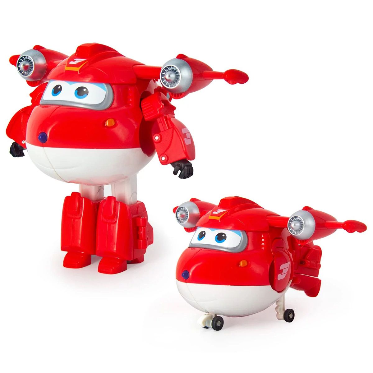 SUPER WINGS - Juguete de Acción Super Wings Transformable Jett