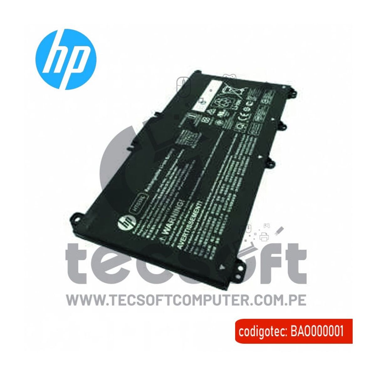 HP - BATERIA CALIDAD ORIGINAL HP HT03XL