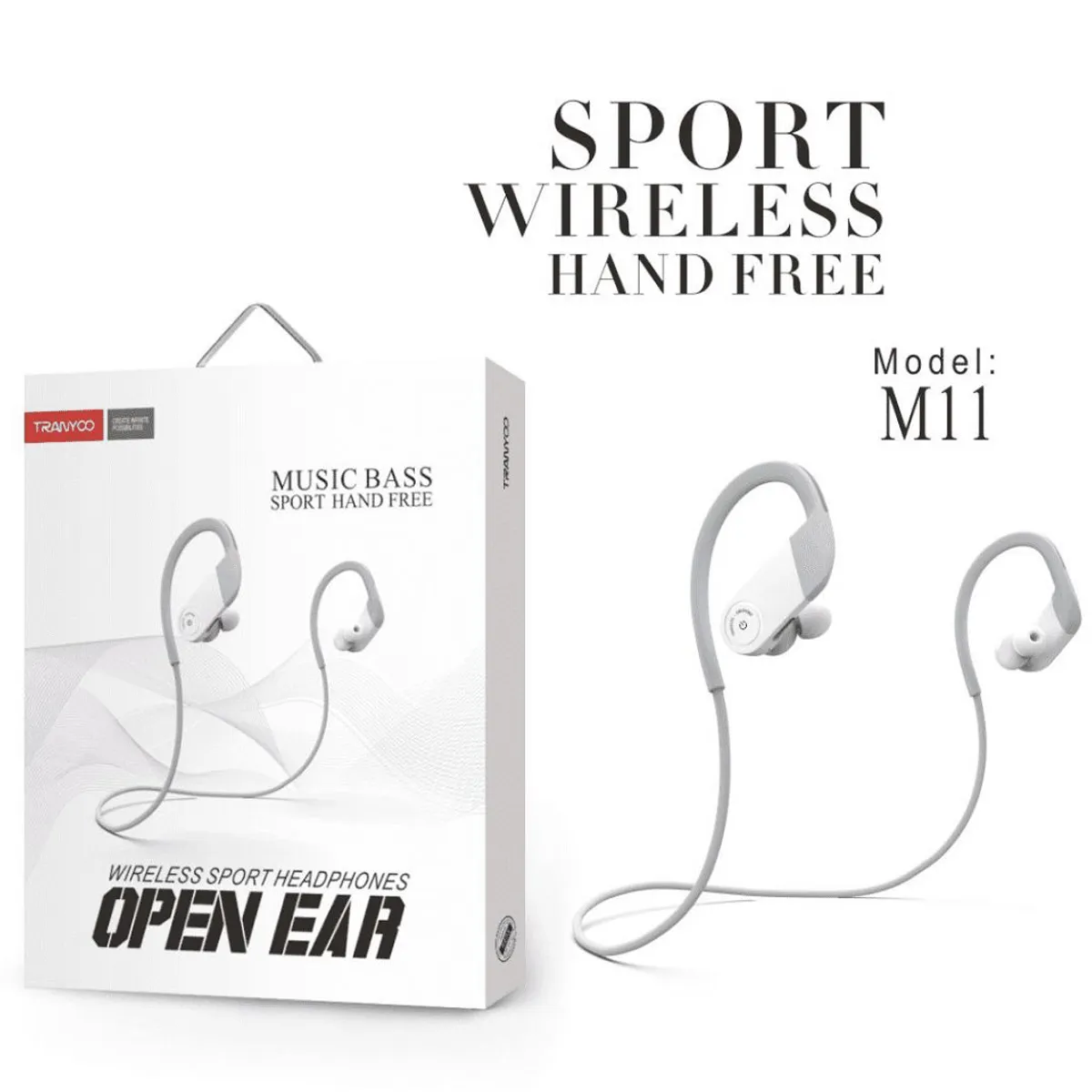 TRANYOO - Audífono Bluetooth Deportivo TRANYCO M11