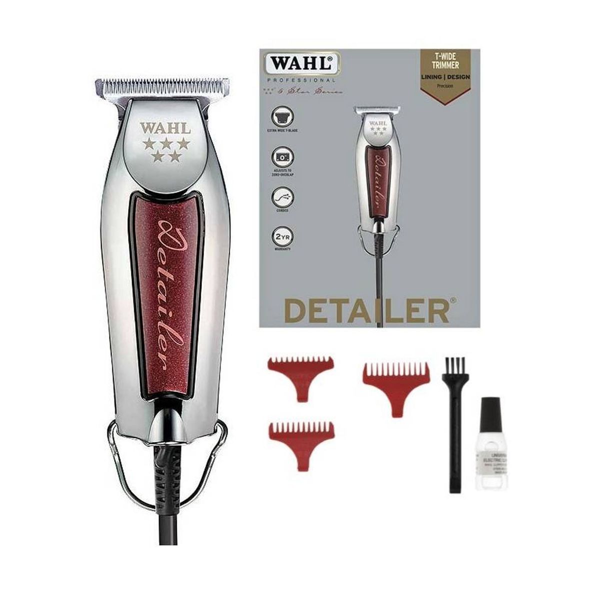 WAHL - Maquina Wahl Cortadora Detailer Trimmer 5 Star 08081 1208
