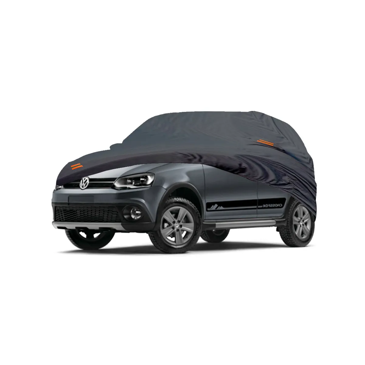 TECGO - PROTECTOR CUBIERTA COBERTOR TIPO VOLKSWAGEN CROSSFOX GRIS