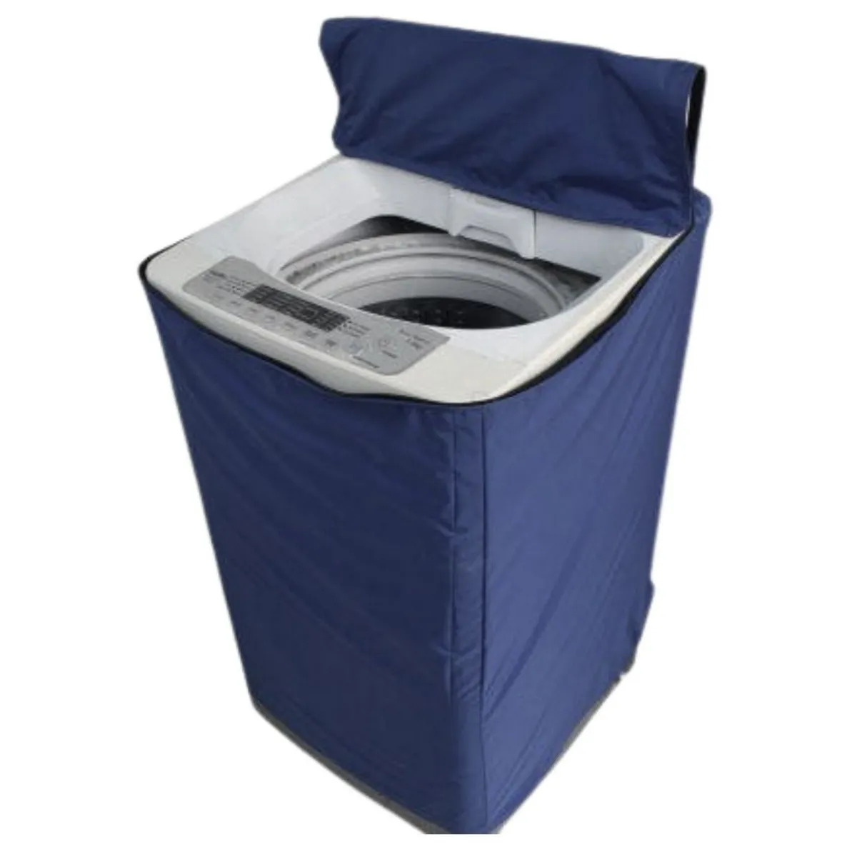 GENERICO - Funda Lavadoras Tela Delgada 10 - 15kg Azul Marino