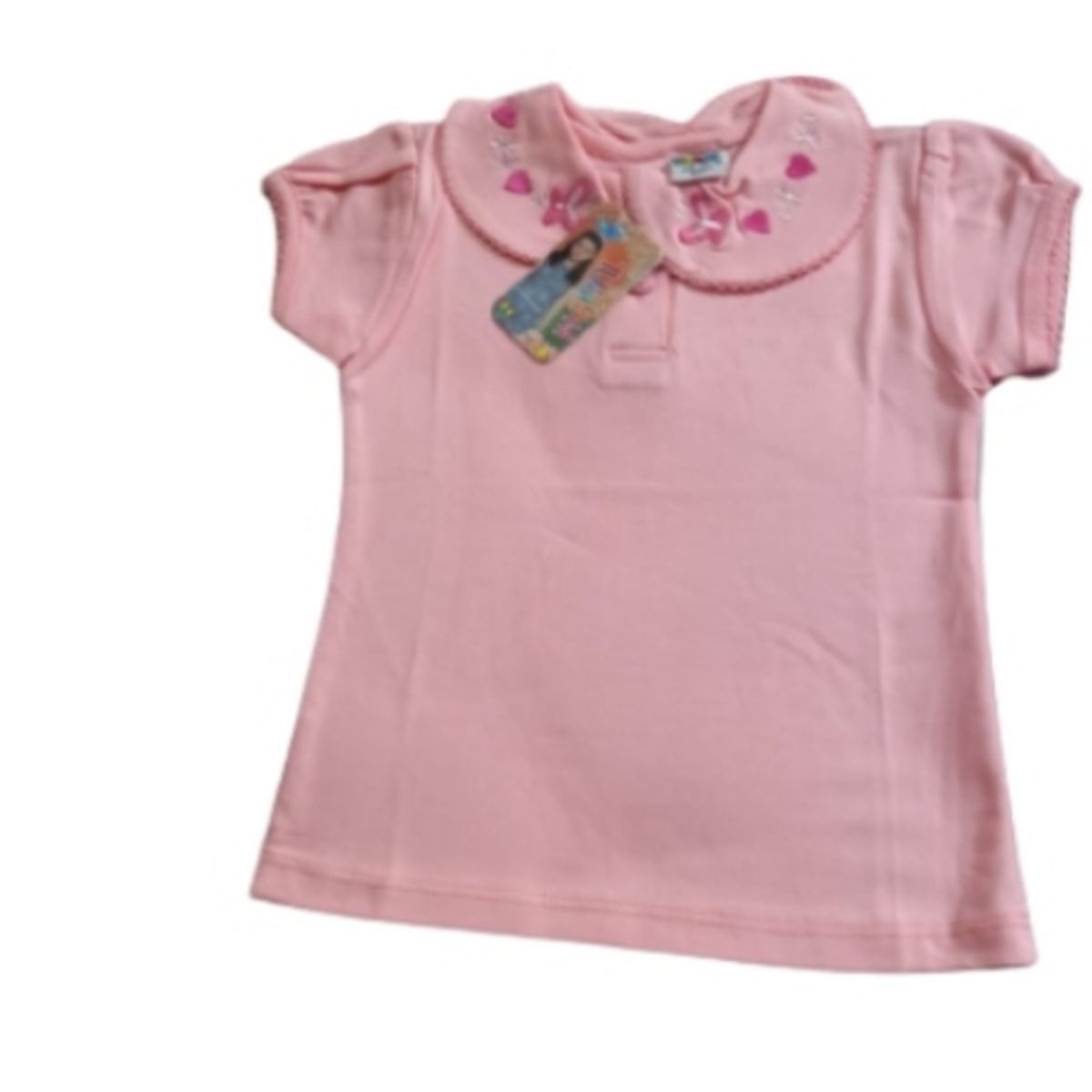 GENERICO - polo para niÃ±a manga Corta