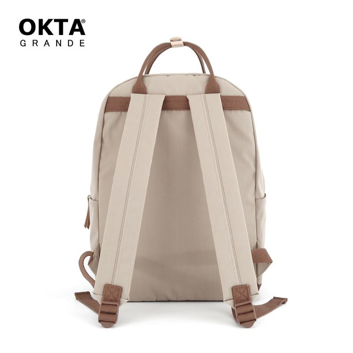 HIMAWARI - Himawari - Mochila escolar o de viaje porta Laptop - Beige