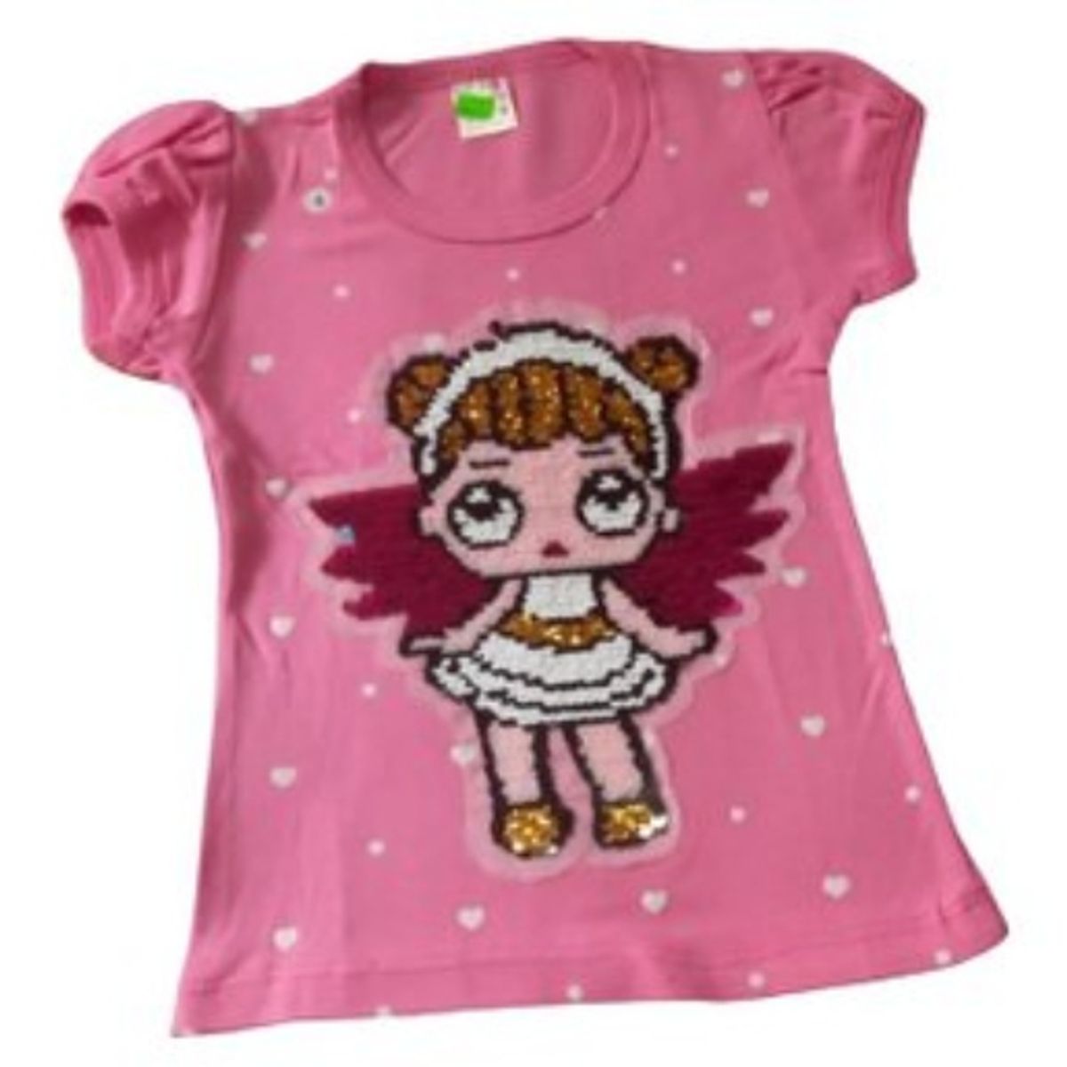 GENERICO - polo para niÃ±a manga Corta