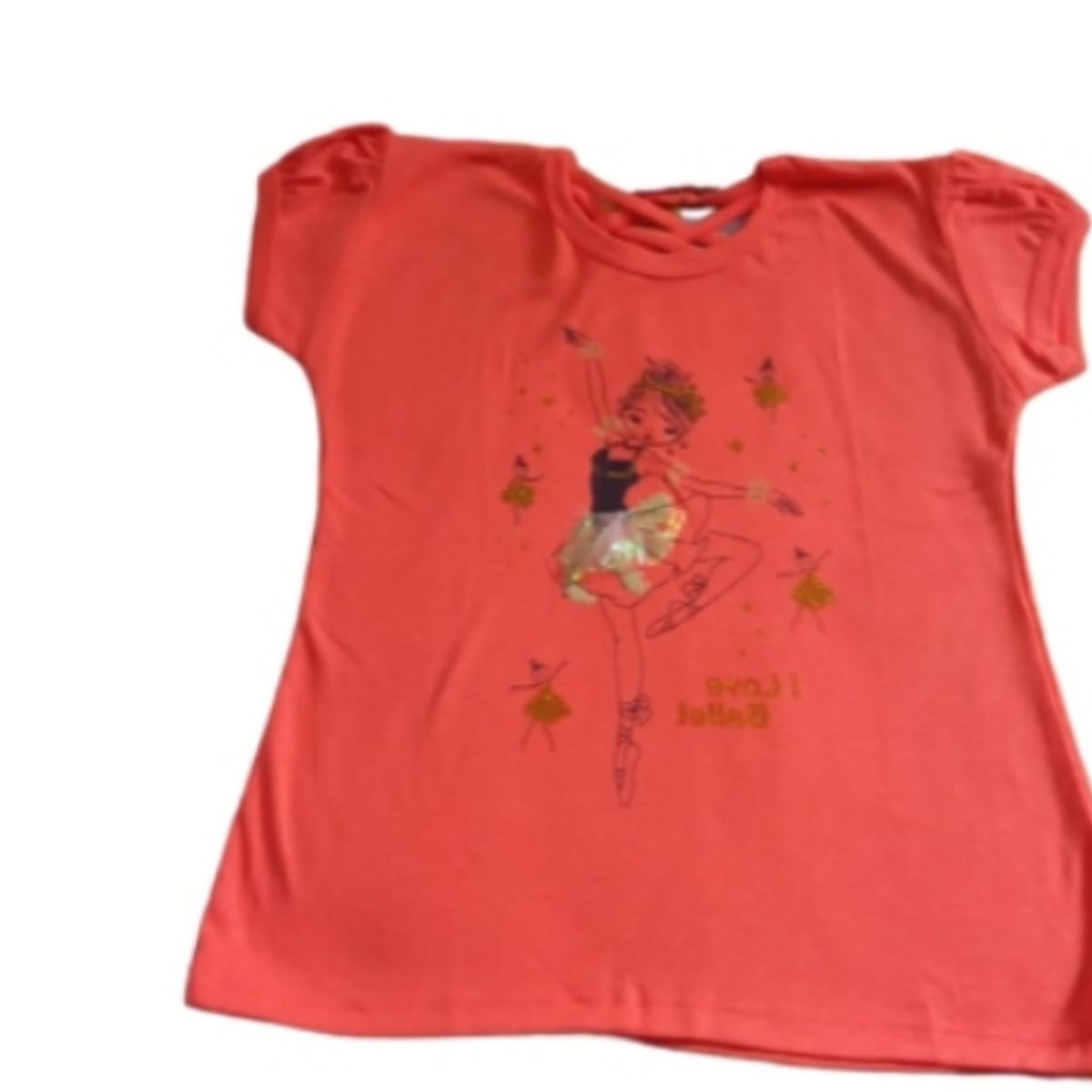 GENERICO - polo para niña manga Corta