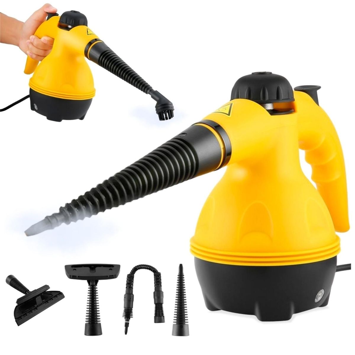 MINARI - Limpiador a Vapor Eléctrico Multifuncional Vaporizador 4 en 1 V40