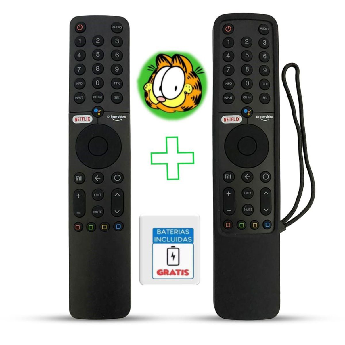 UNIVERSAL - Control remoto Para Xiaomi MI TV Modelo XMRM-19  Funda Negra