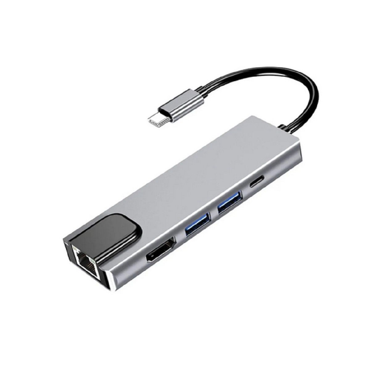 PREMIUM - Adaptador HUB USB TIPO C 5 EN 1