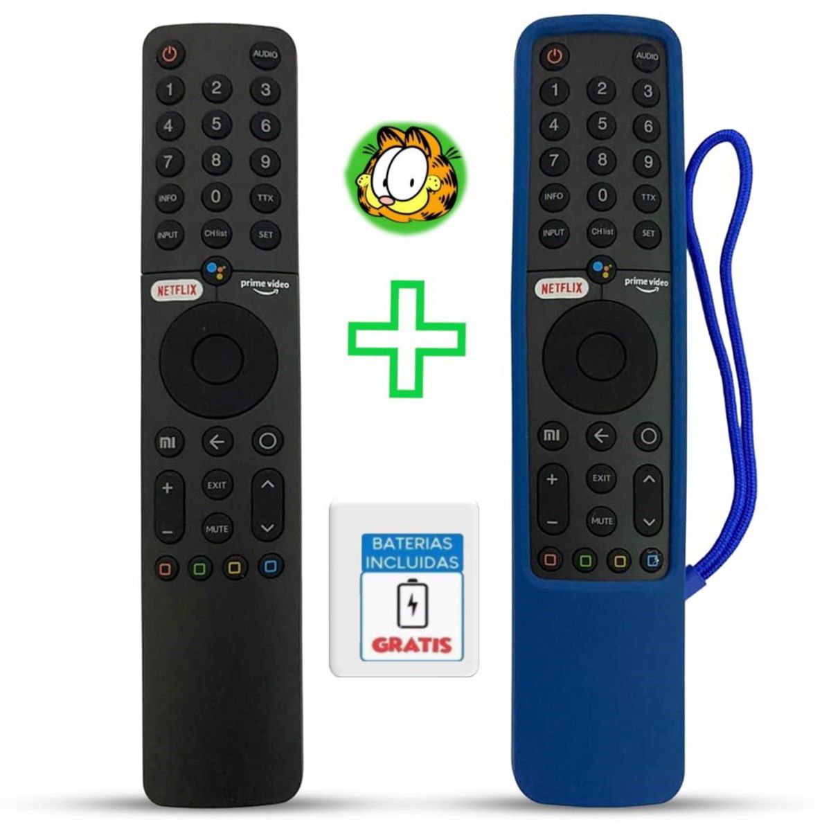 GENERICO - Control Remoto Genérico Para Xiaomi MI TV Modelo XMRM-19  Funda Azul
