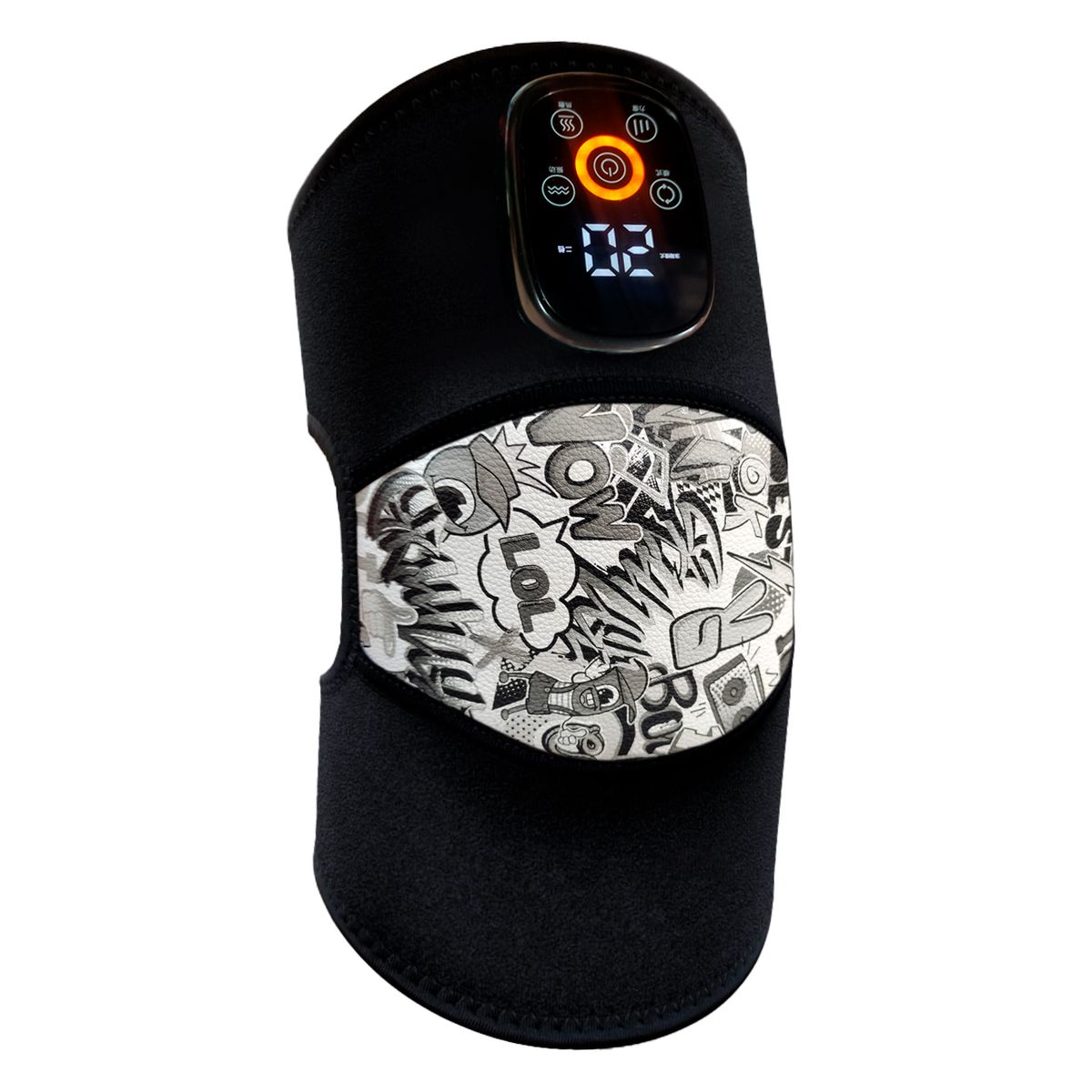 PERUMASSAGE - Masajeador de Rodilla y Codos con Calor Presoterapia y Vibración