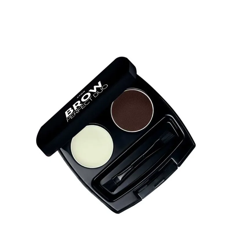 AVON - Duo De Definición y Fijación Para Cejas Deep Brown