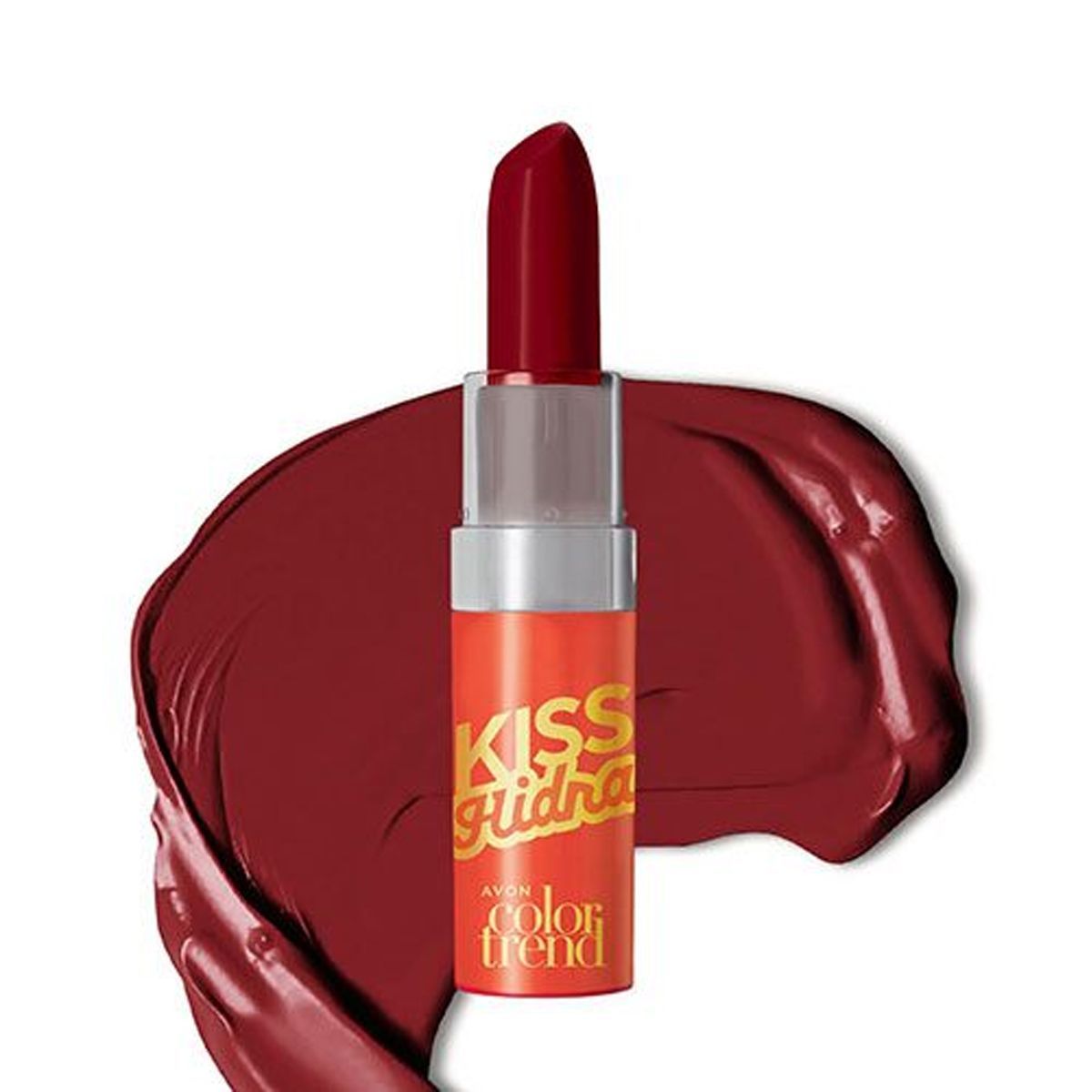 AVON - Lápiz Labial Hidratante FPS 15 Rojo Terciopelo Color Trend