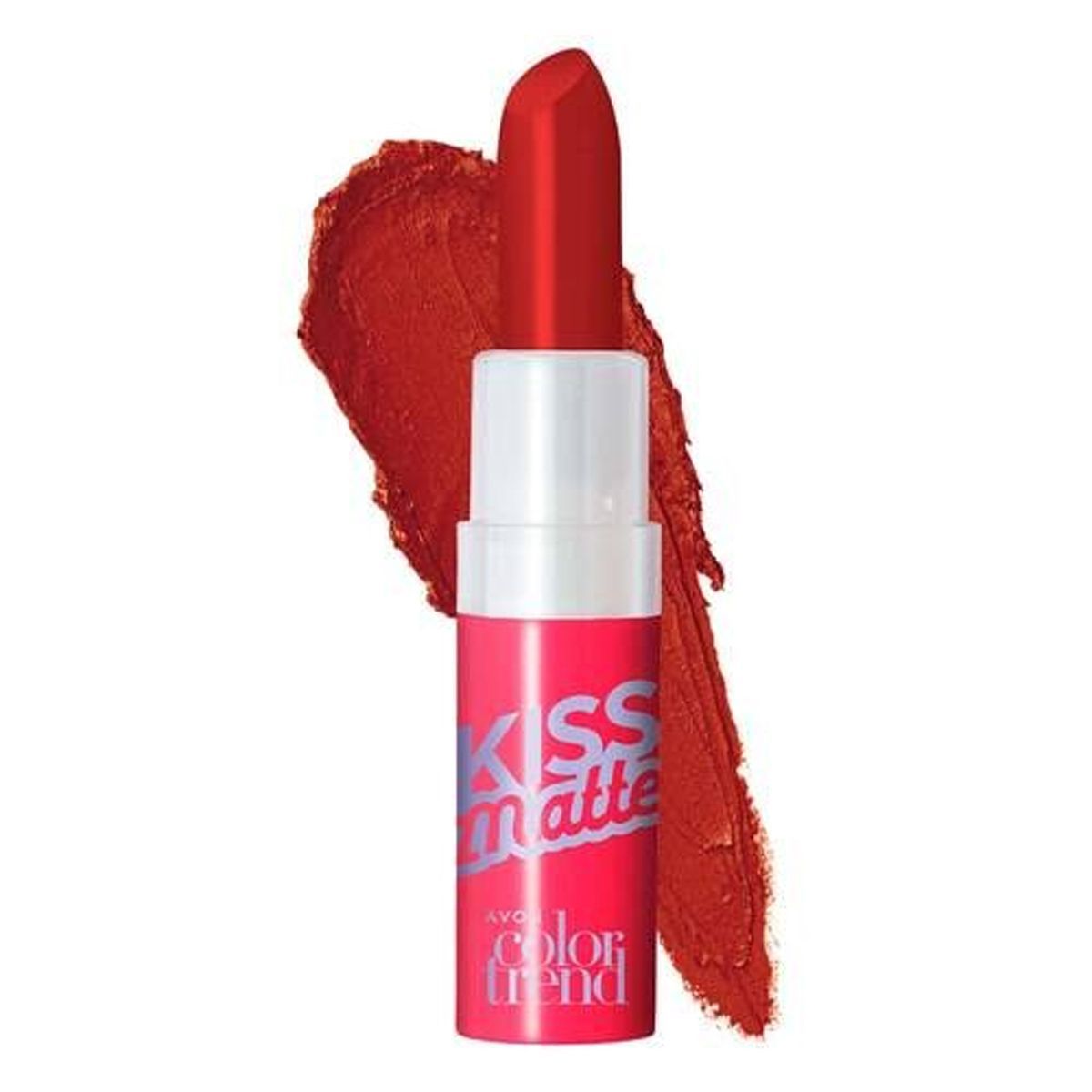 AVON - Lápiz Labial Efecto Mate FPS 15 Rojo Clásico Color Trend