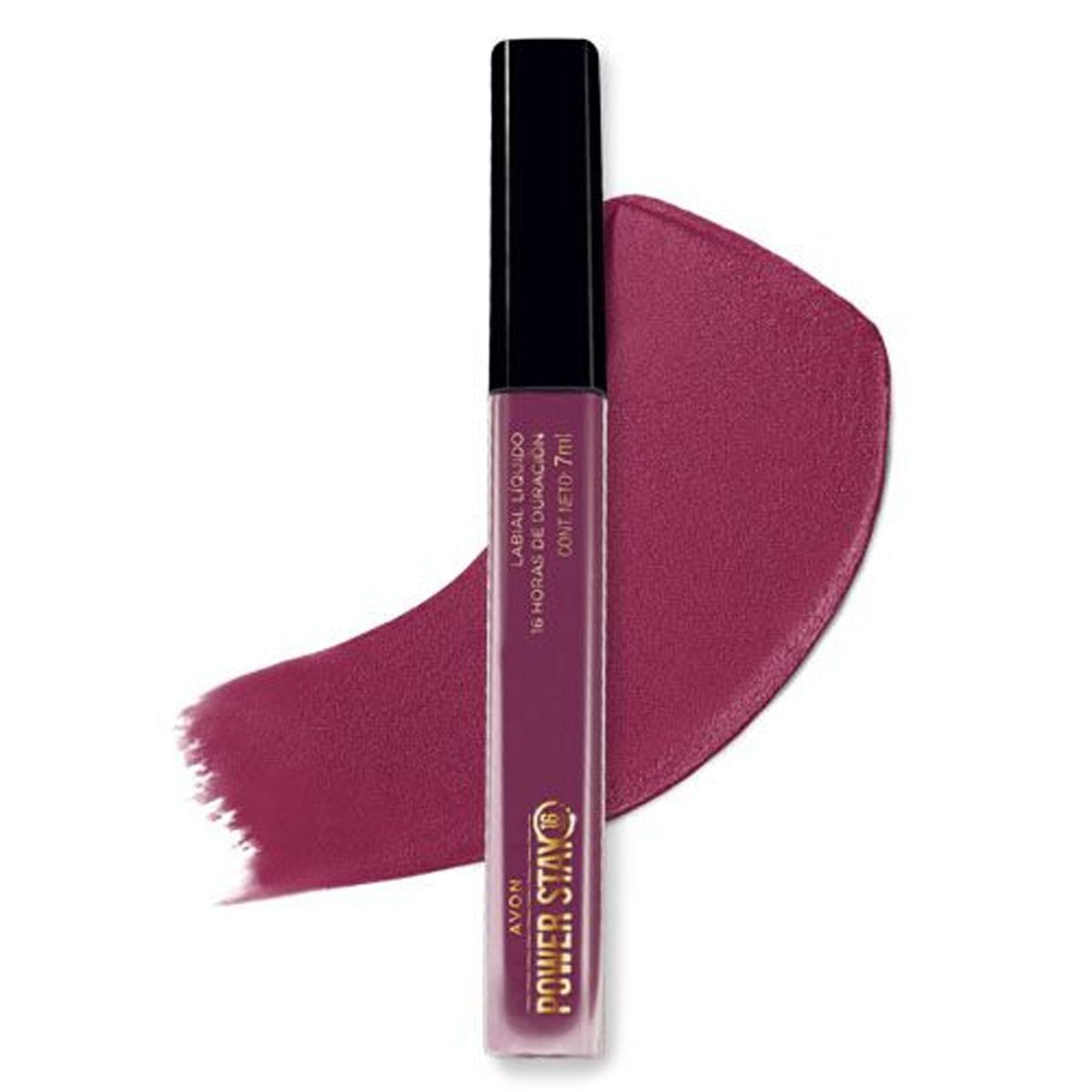 AVON - Labial Líquido IN CHARGE MAUVE  Power Stay Avon