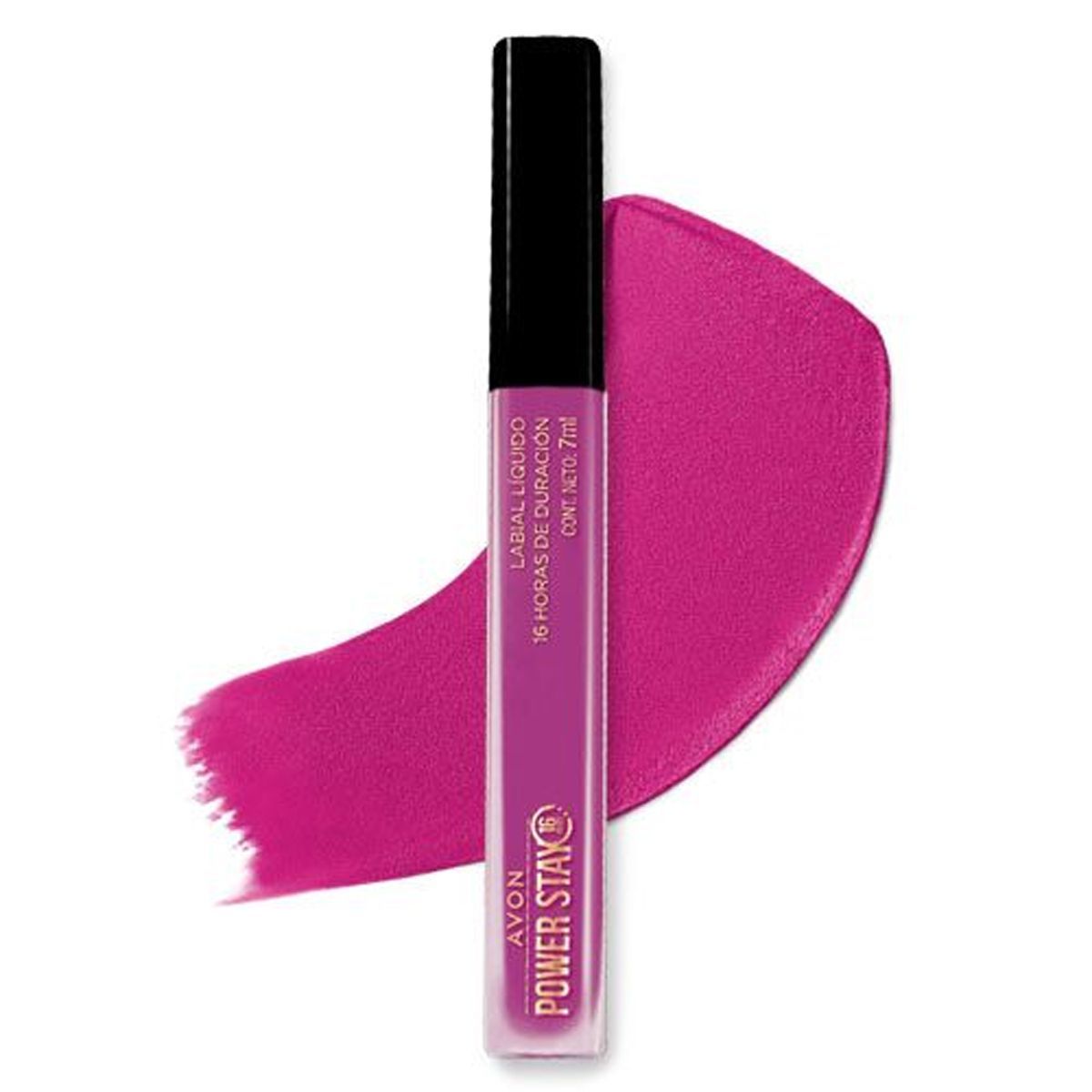 AVON - Labial Líquido Fierce Pink Power Stay Avon
