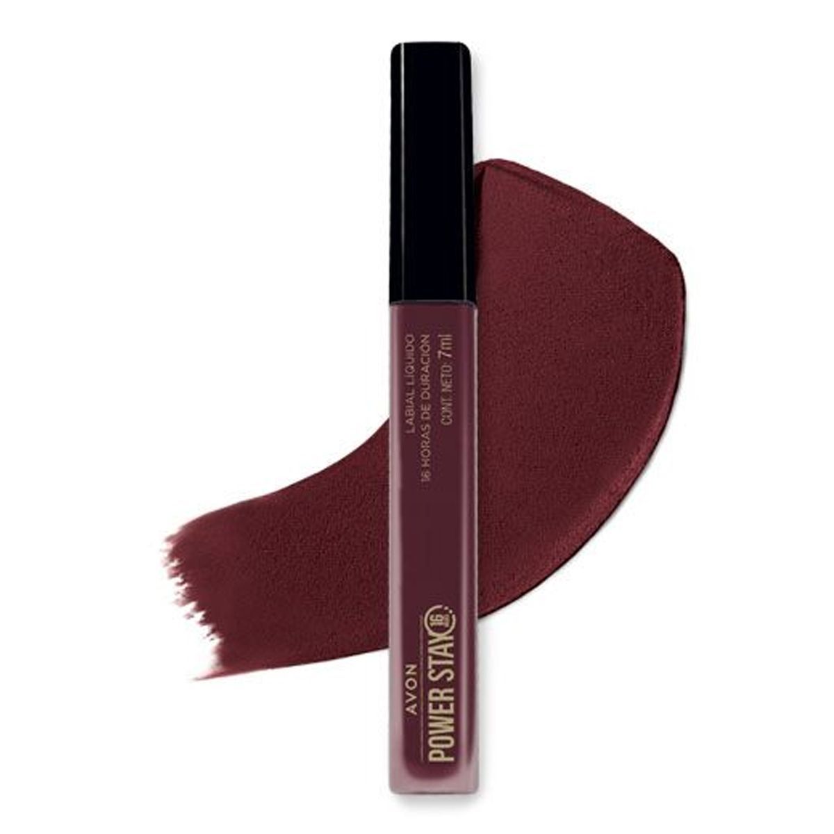 AVON - Labial Líquido Stay Put Sangria Power Stay Avon