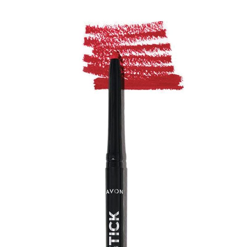 AVON - Delineador Retráctil Para Labios TRUE RED Glimmerstick