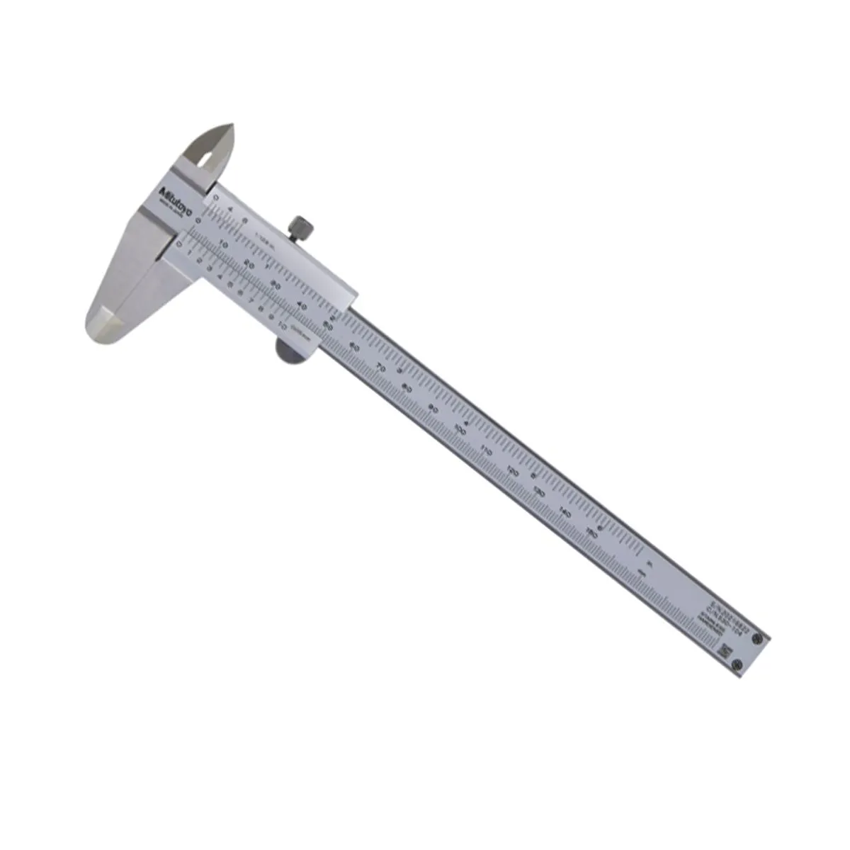 MITUTOYO - 530-104 Pie de rey standard de 0MM a 150MM 0” a 6”