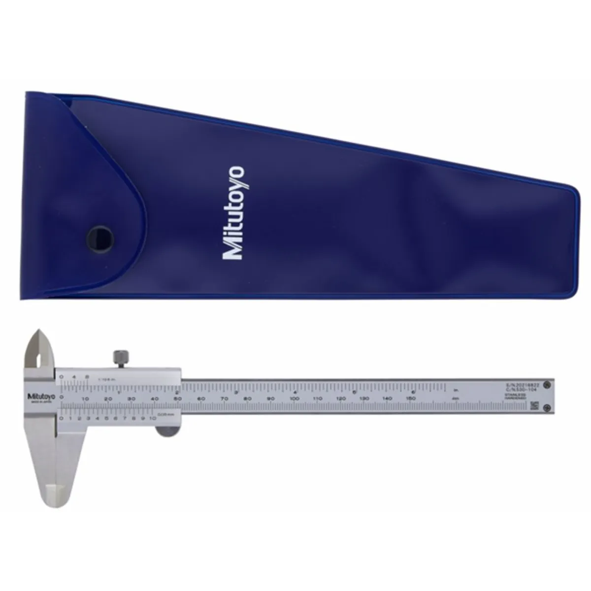 MITUTOYO - 530-104 Pie de rey standard de 0MM a 150MM 0” a 6”