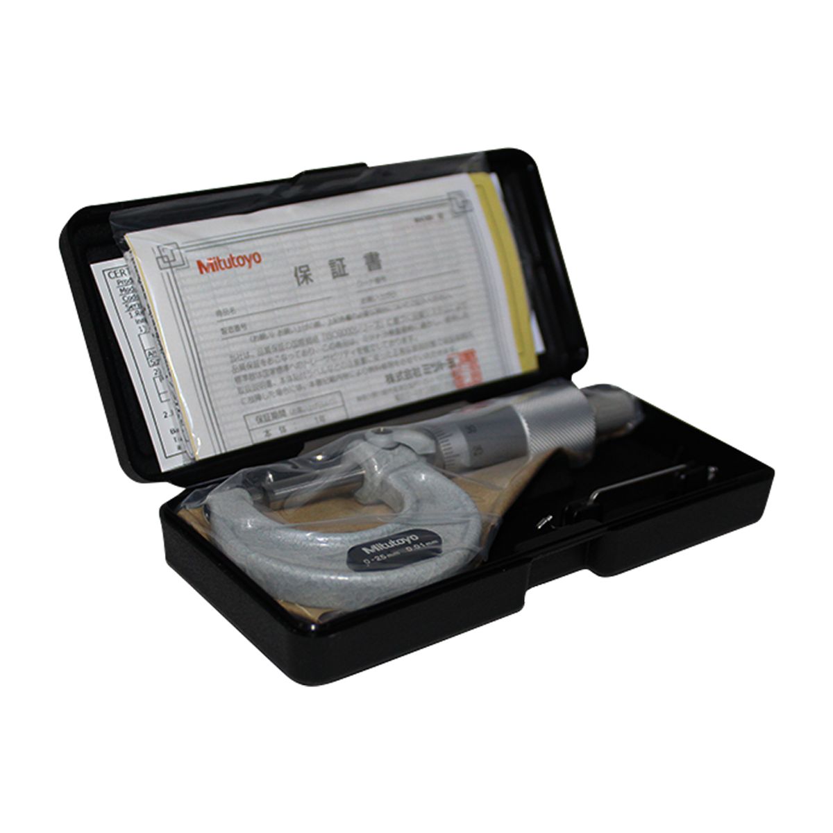 MITUTOYO - 103 - 137 Micrómetro de exterior standard de 0MM a 25MM